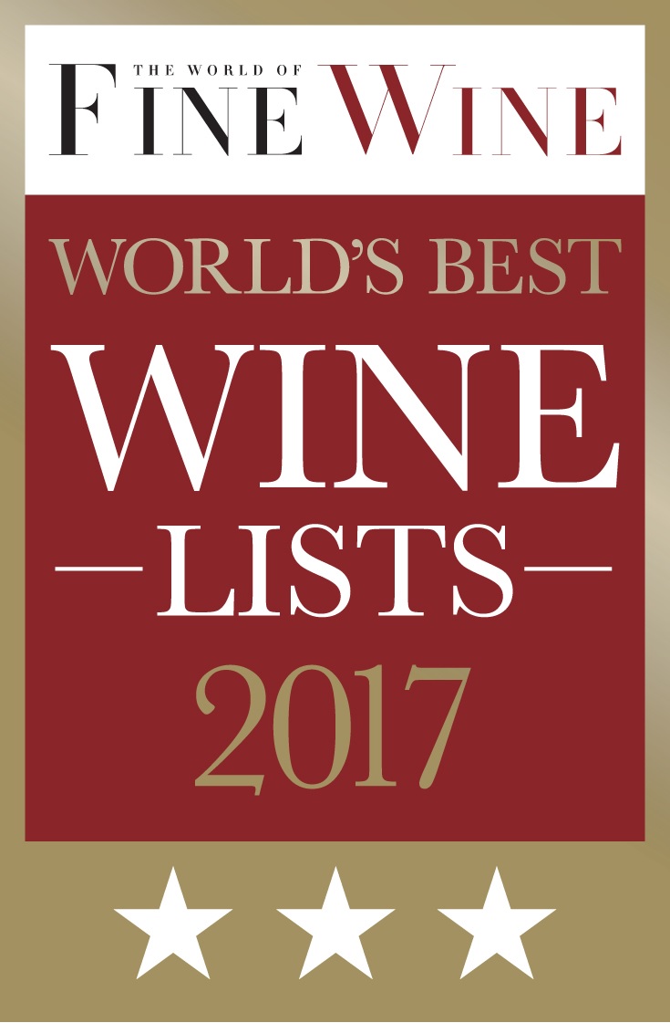 The World of Fine Wine’s ‘World’s Best Wine Lists 2017' The World