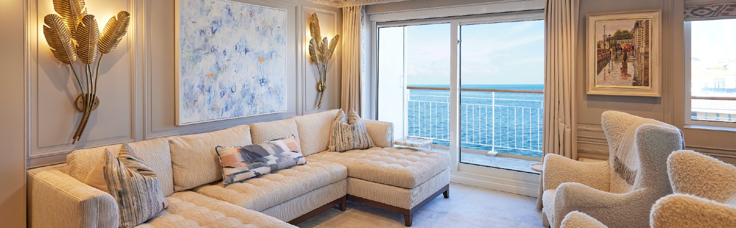 landscape view of living room