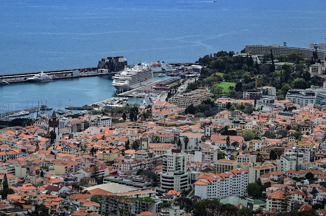 Aerial view of Madiera