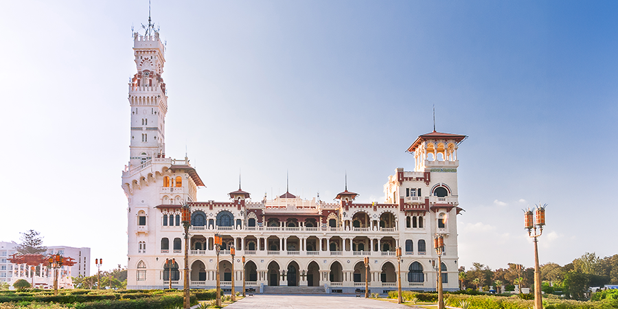 Historic building in the middle east