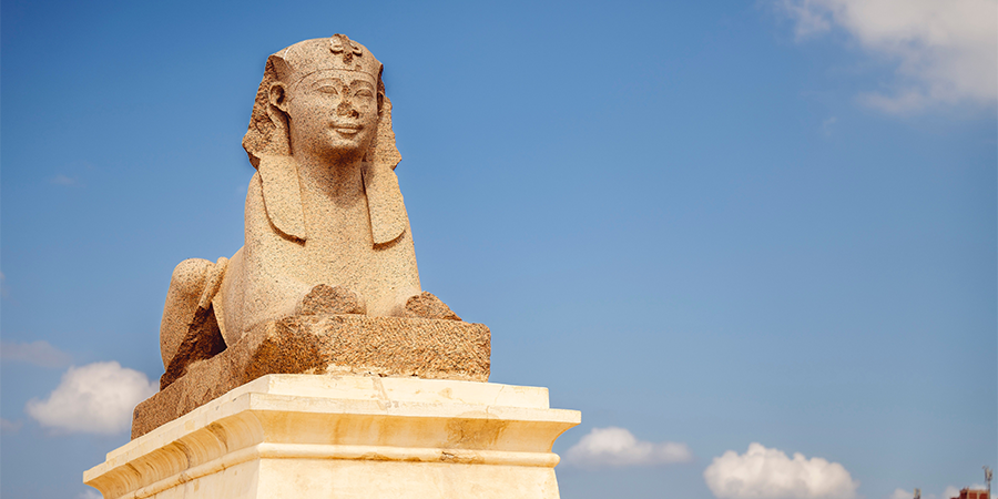 Sphinx in Egypt