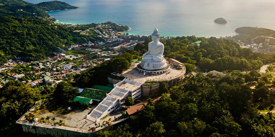 Phuket Thailand aerial view
