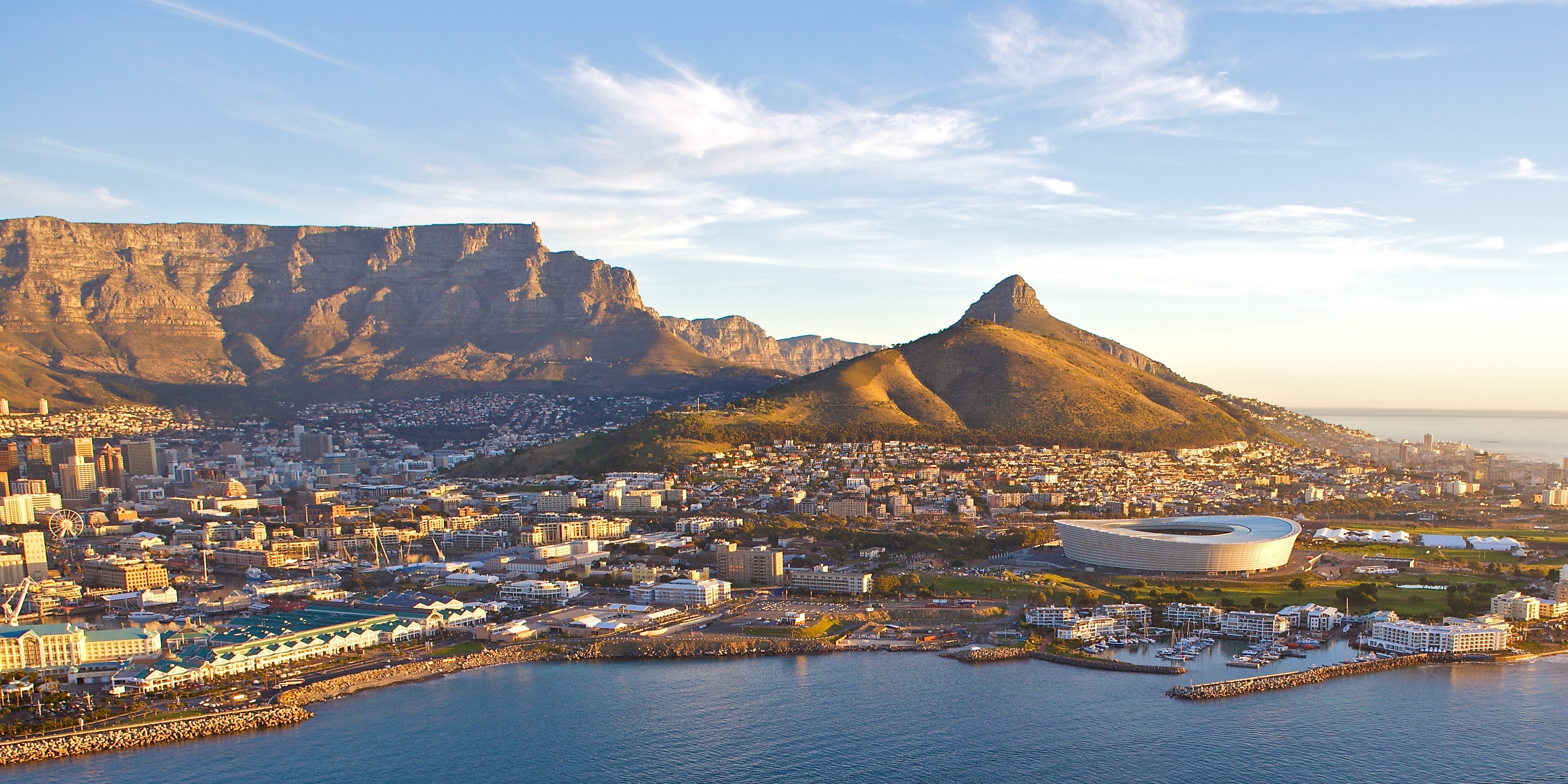 Cape Town aerial view