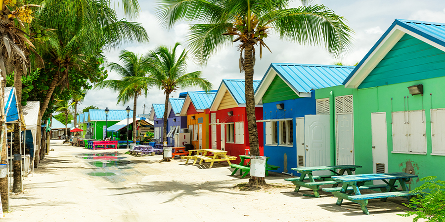 Häuser in Bridgetown, Barbados​