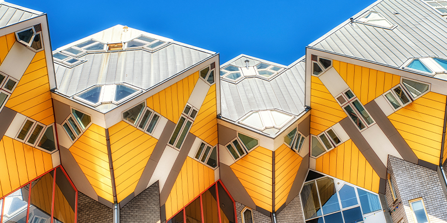 Gebäude in Rotterdam, Niederlande​